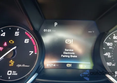 2017 Alfa Romeo Giulia Ti Rwd из США, поврежденный, VIN ZARFAECN8H7536327